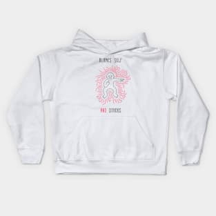 Blame Self and Others Kids Hoodie